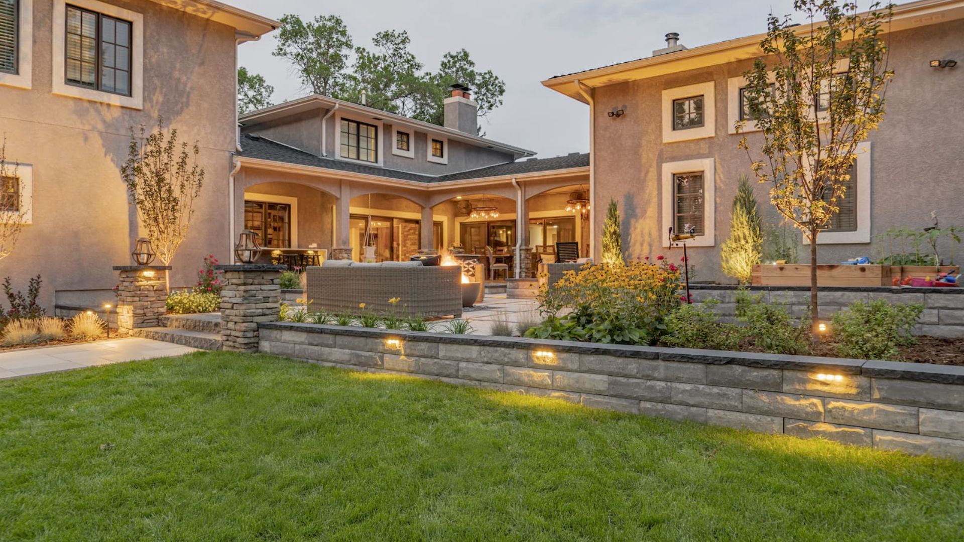 outdoor lighting cost Colorado Springs installation