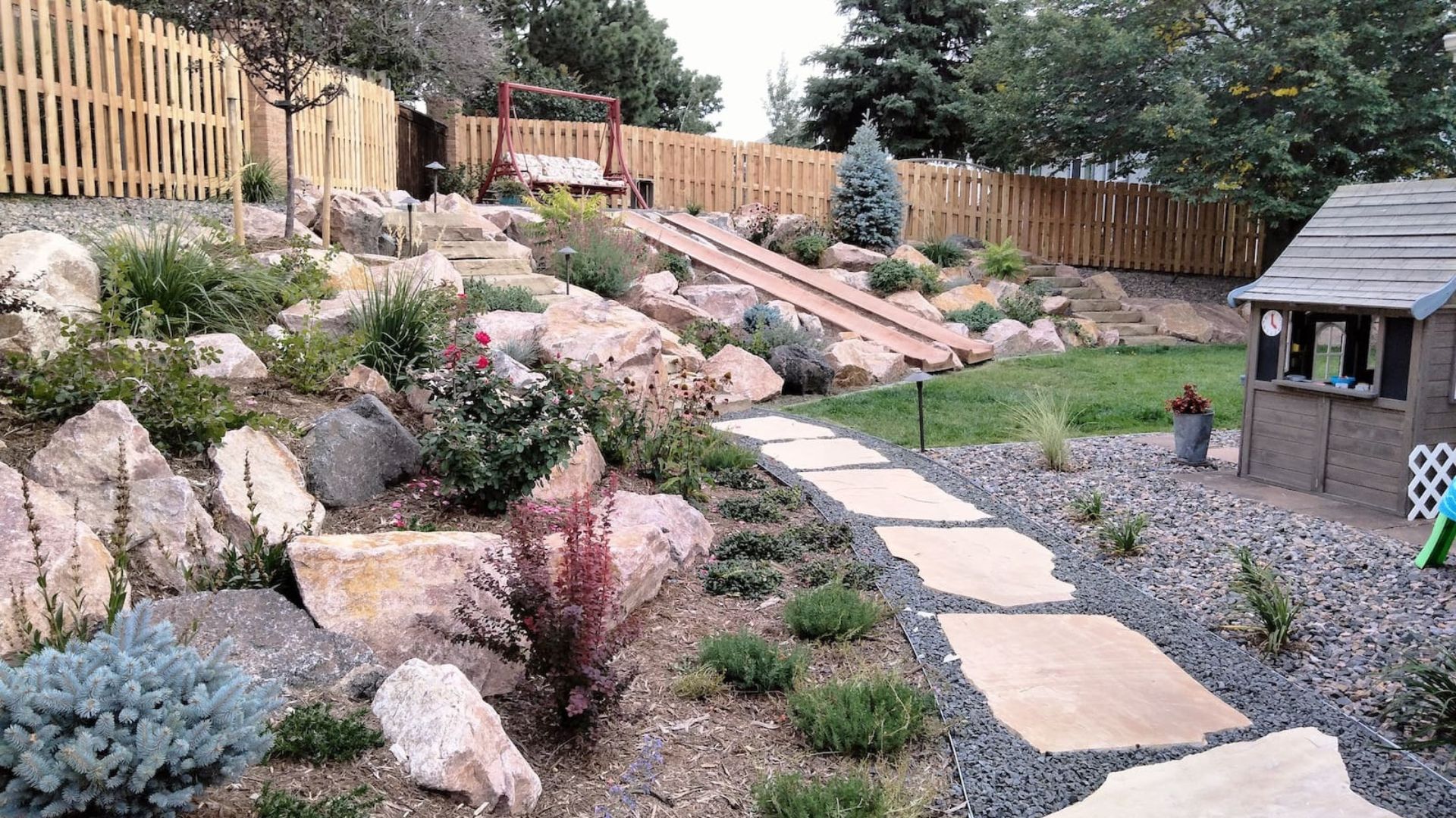 Jakes - withstand drought and temperature swings outdoor design Colorado Springs