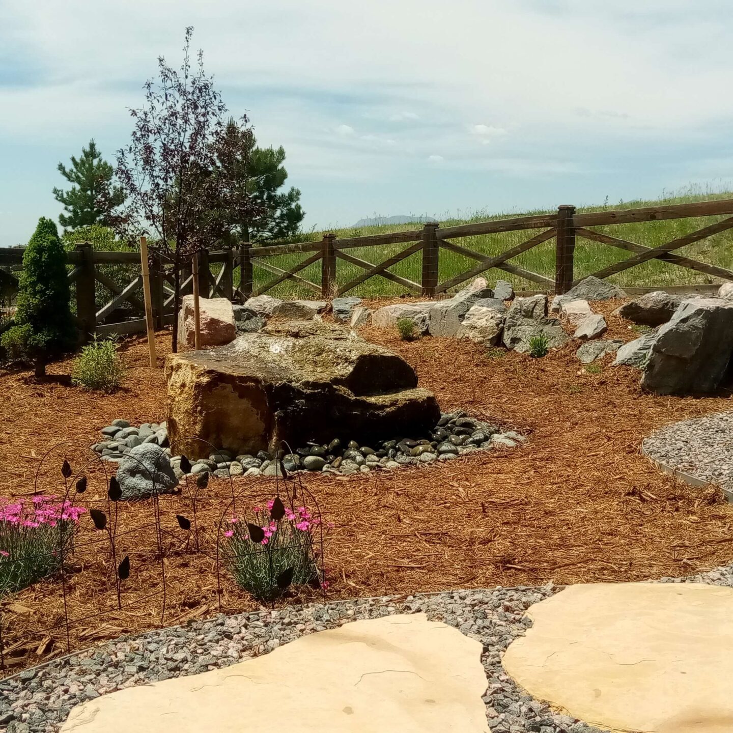 Flying Horse, CO Xeriscaping